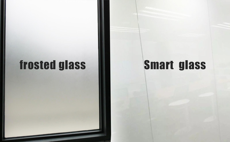 Smart frosted glass